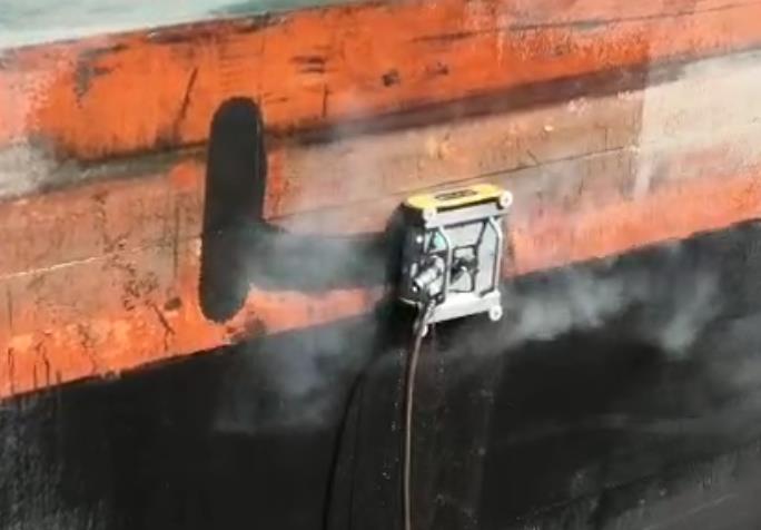 船體除銹機(jī)器人 船體除銹機(jī)器人