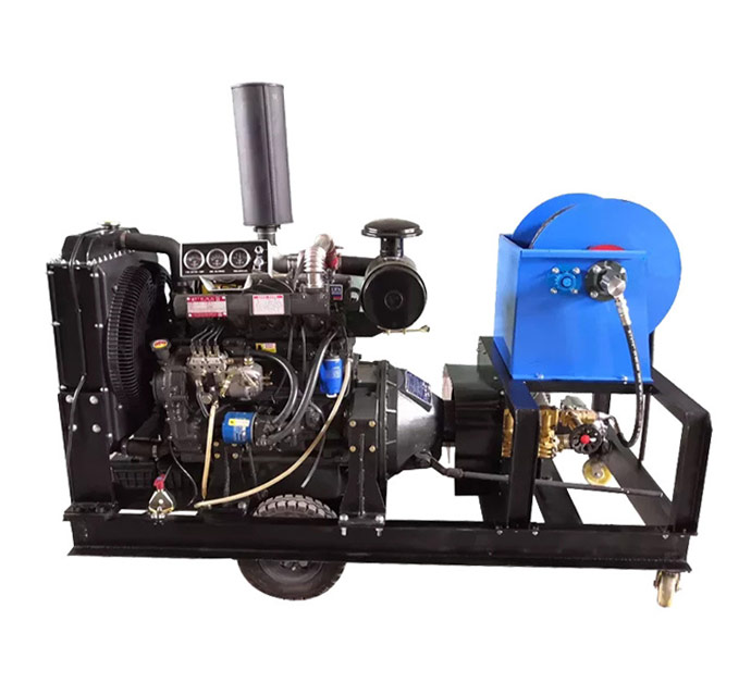 1000型 78馬力柴油機 大型高壓管道疏通機
